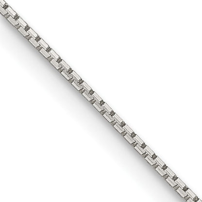 Sterling Silver .6mm 8 Sided Mirror Box Chain