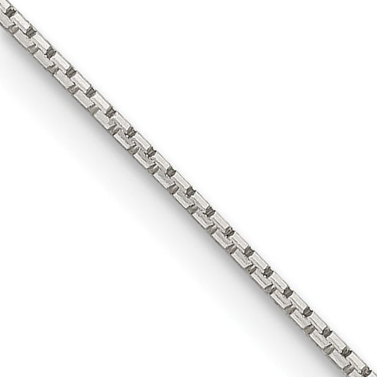 Sterling Silver .6mm 8 Sided Mirror Box Chain