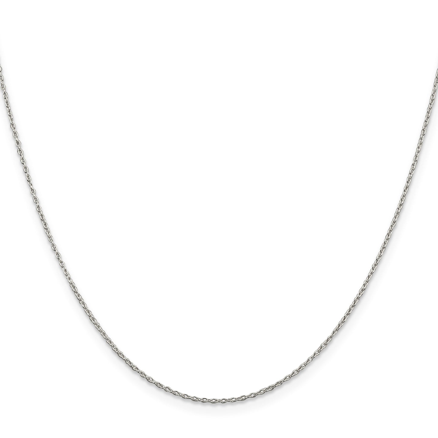Sterling Silver 1.30mm Forzantine Cable Chain