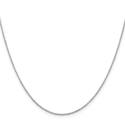 Sterling Silver 1.30mm Forzantine Cable Chain