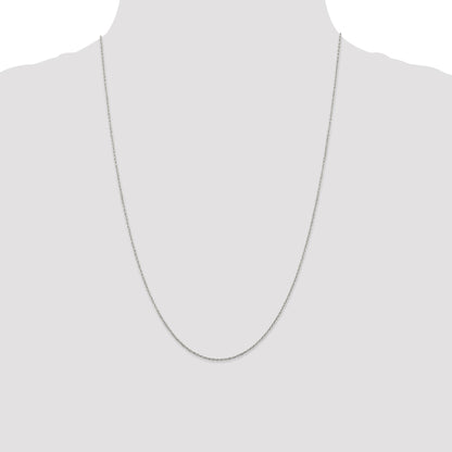 Sterling Silver 1.30mm Forzantine Cable Chain