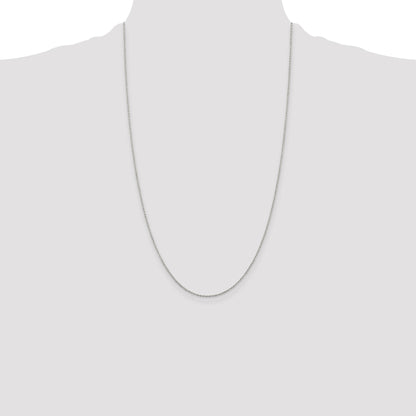 Sterling Silver 1.30mm Forzantine Cable Chain