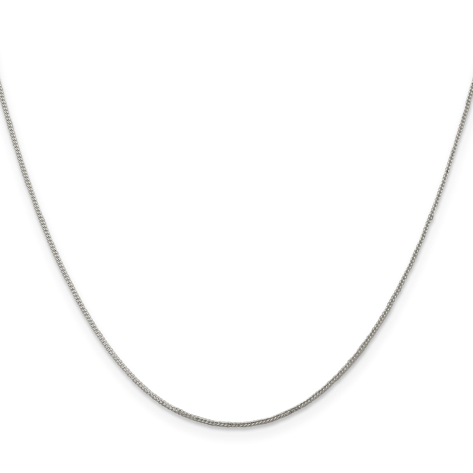 Sterling Silver .8mm Curb Chain