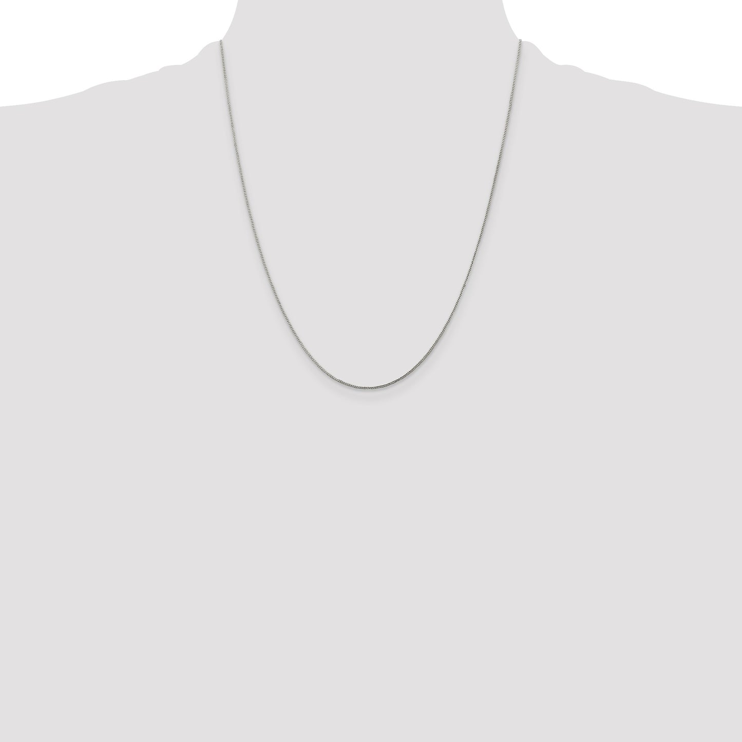 Sterling Silver .8mm Curb Chain