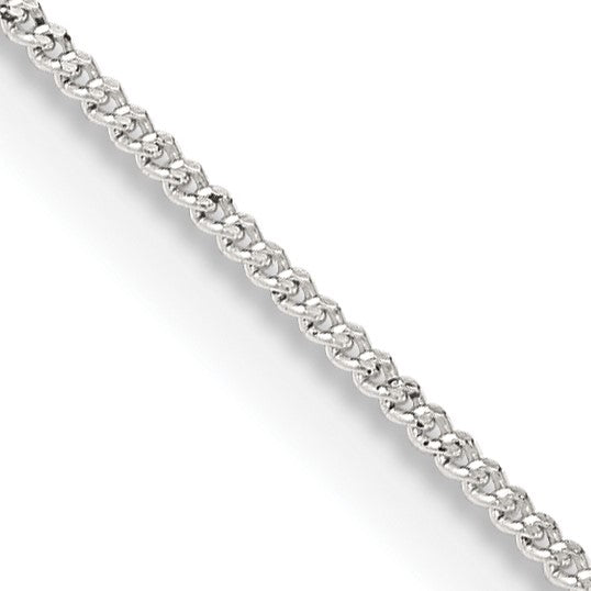 Sterling Silver 1mm Curb Chain