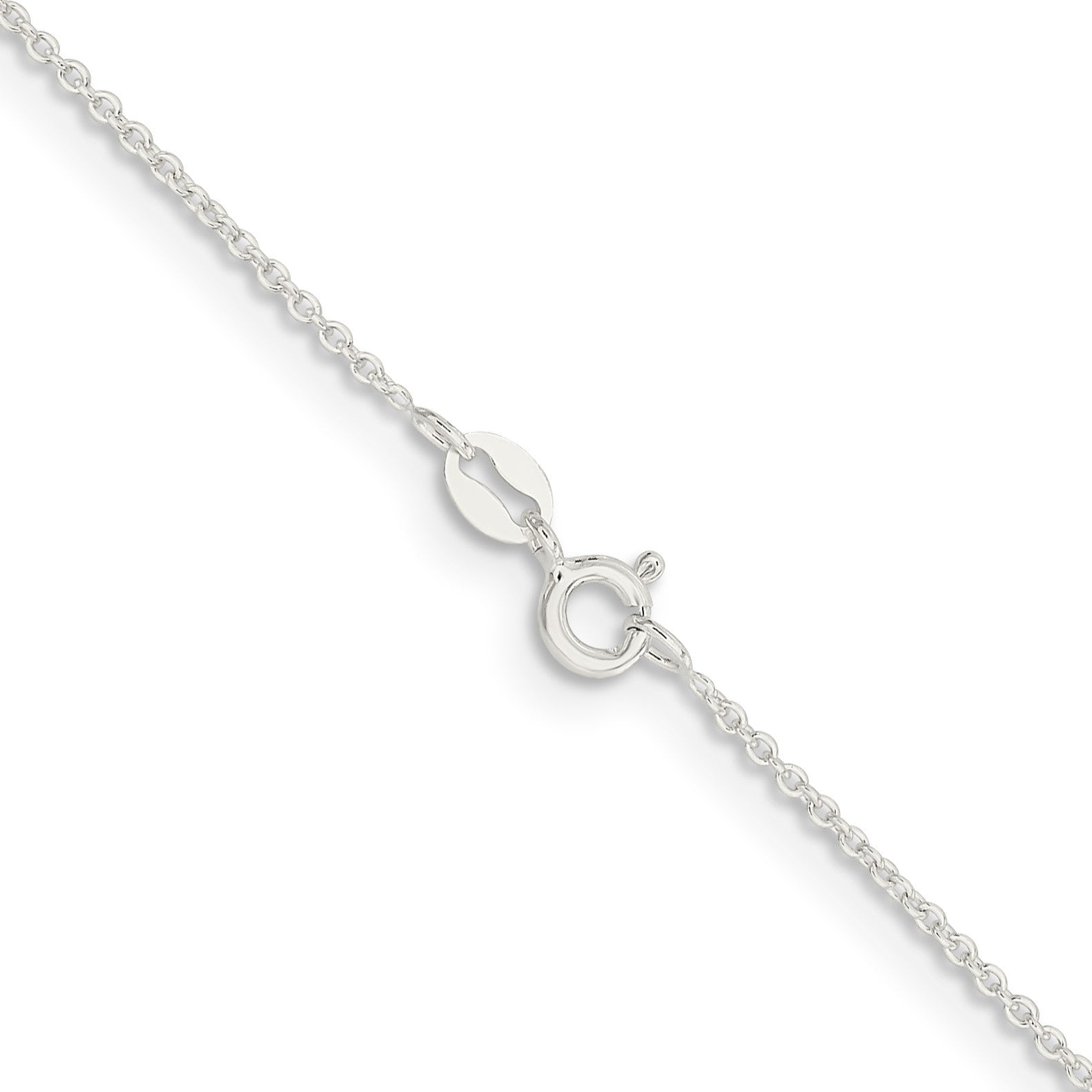 Sterling Silver 1.45mm Forzantine Cable Chain