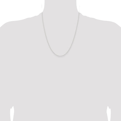Sterling Silver 1.45mm Forzantine Cable Chain