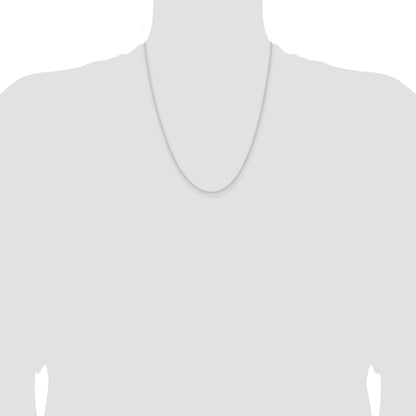 Sterling Silver 1.6mm Forzantine Cable Chain