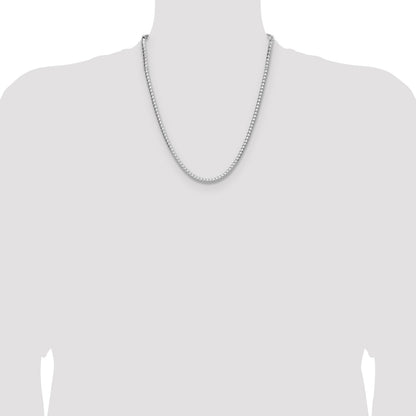 Sterling Silver 3.5.0mm D/C Square Franco Chain