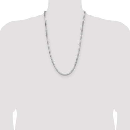 Sterling Silver 3.5.0mm D/C Square Franco Chain