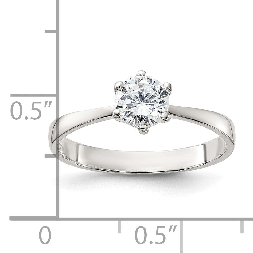 Sterling Silver CZ Ring