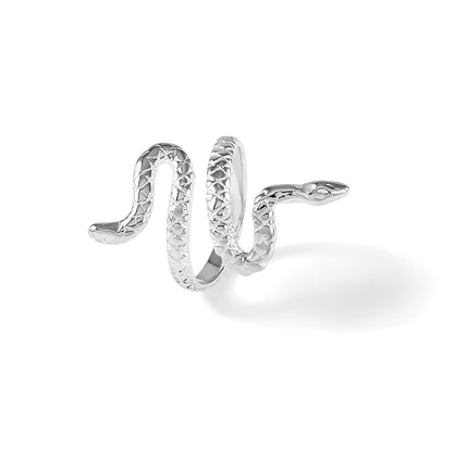 Sterling Silver Snake Ring