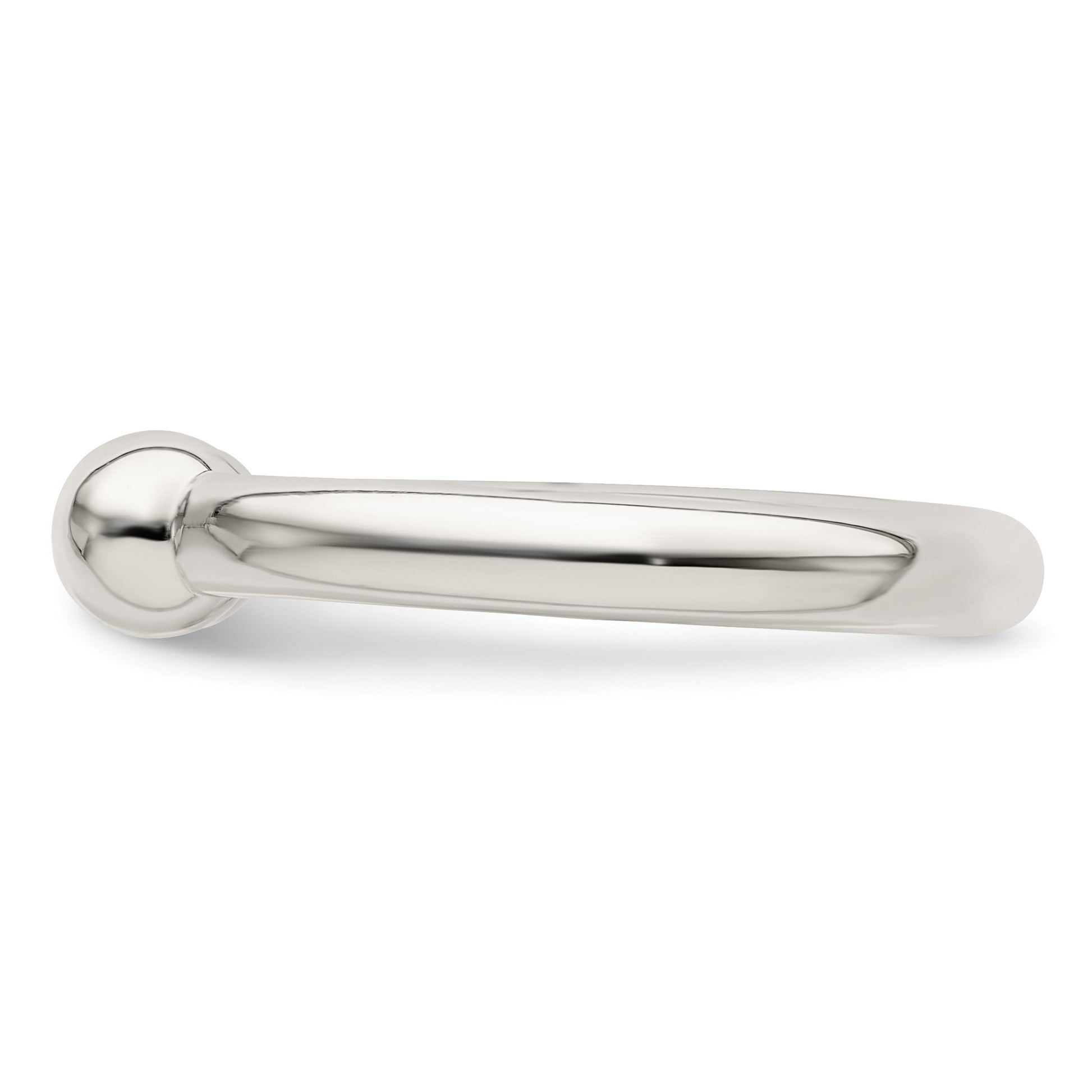 Sterling Silver Tube Ring