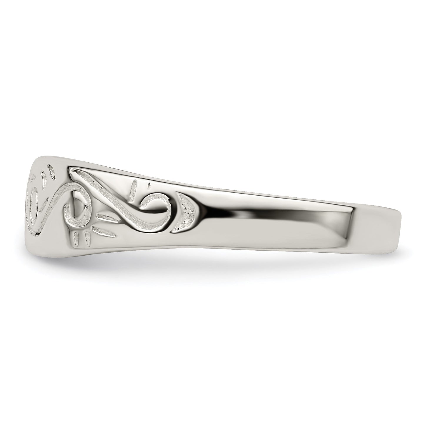 Sterling Silver Swirl Ring