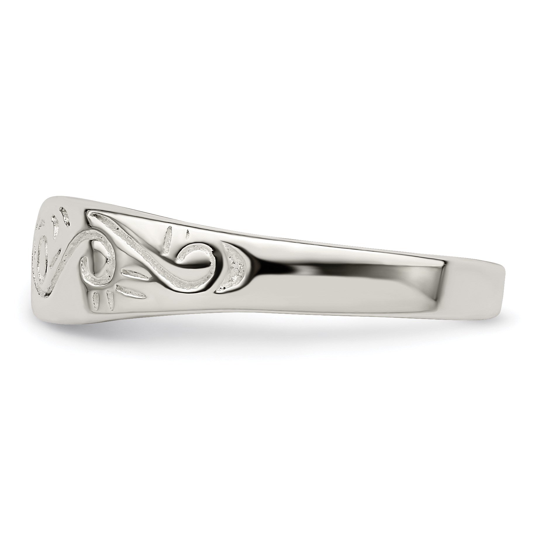 Sterling Silver Swirl Ring
