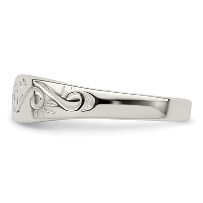 Sterling Silver Swirl Ring