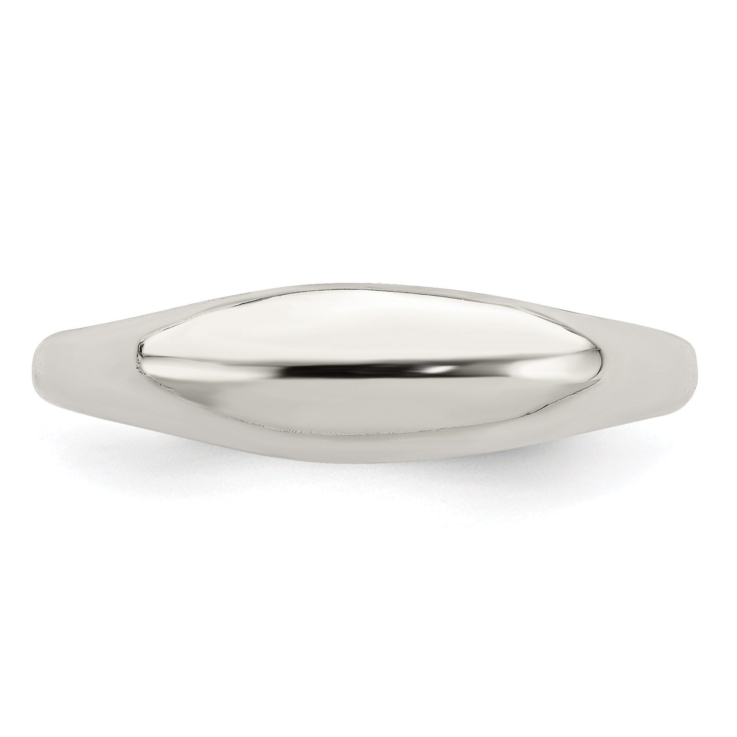 Sterling Silver Fancy Domed Ring