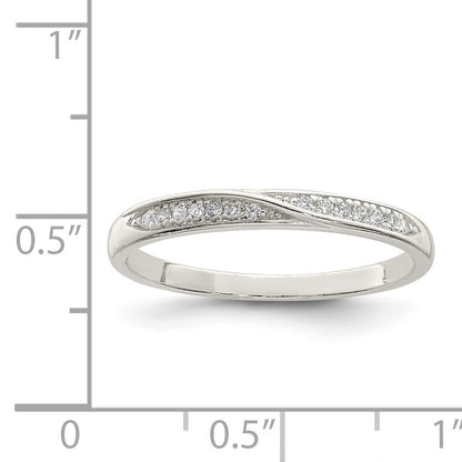 Sterling Silver CZ Ring
