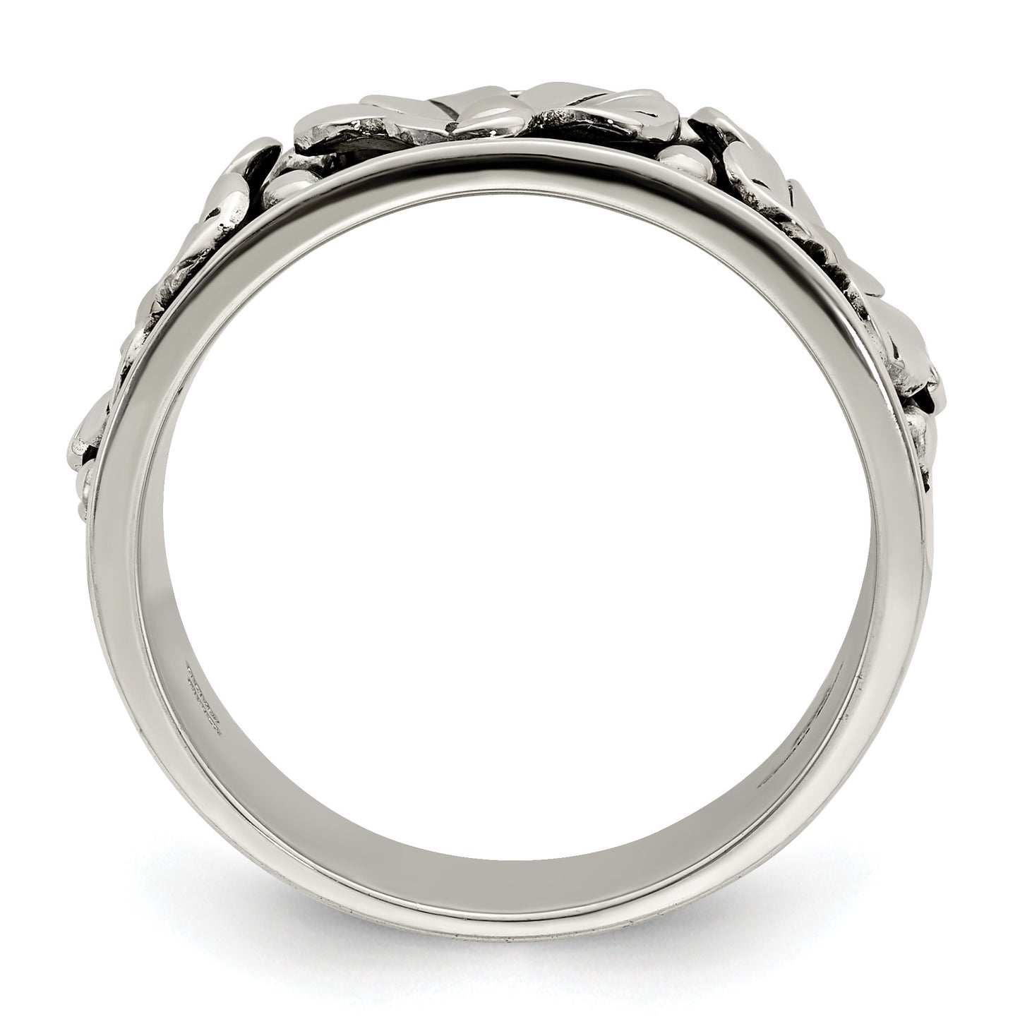 Sterling Silver Antiqued w/ 14k Gold Centers Daisy Ring