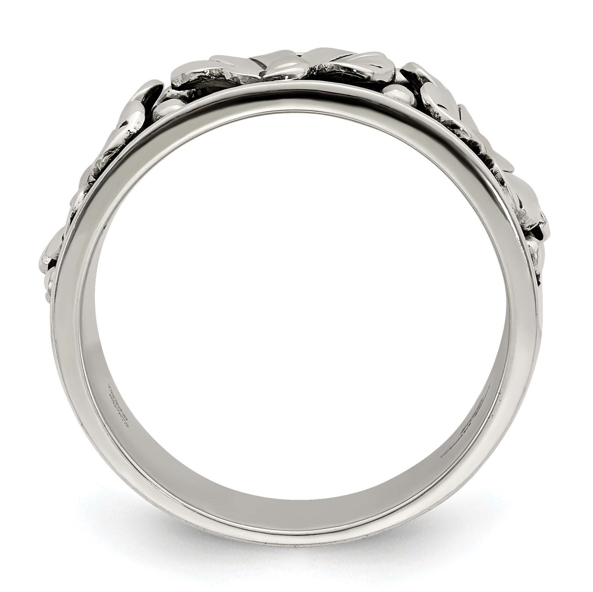 Sterling Silver Antiqued w/ 14k Gold Centers Daisy Ring