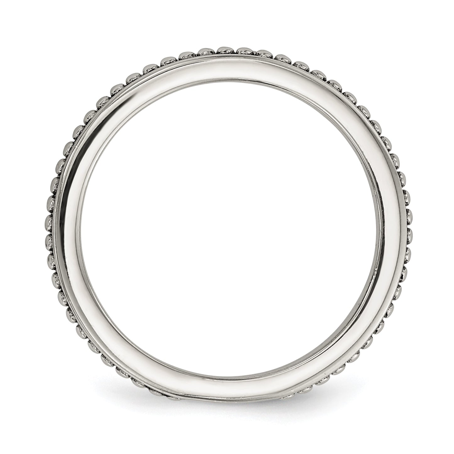 Sterling Silver w/14k Antiqued 8mm Button FWC Pearl Set of 3 Rings