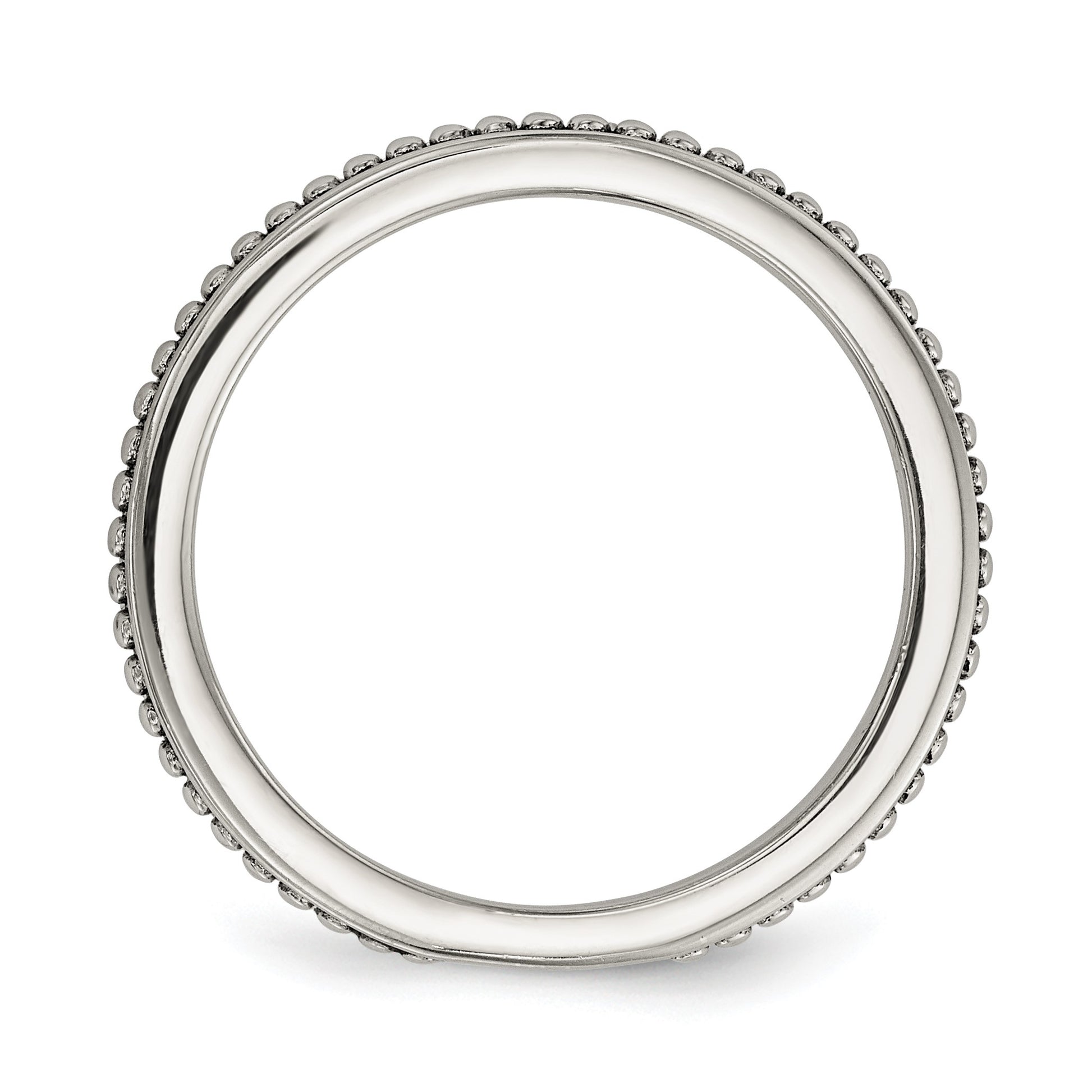 Sterling Silver w/14k Antiqued 8mm Button FWC Pearl Set of 3 Rings