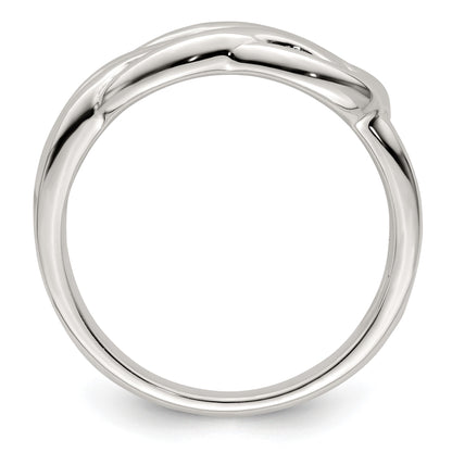Sterling Silver Polished Celtic Knot Ring