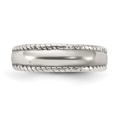 Sterling Silver Polished and Antiqued Set of 2 Toe Rings