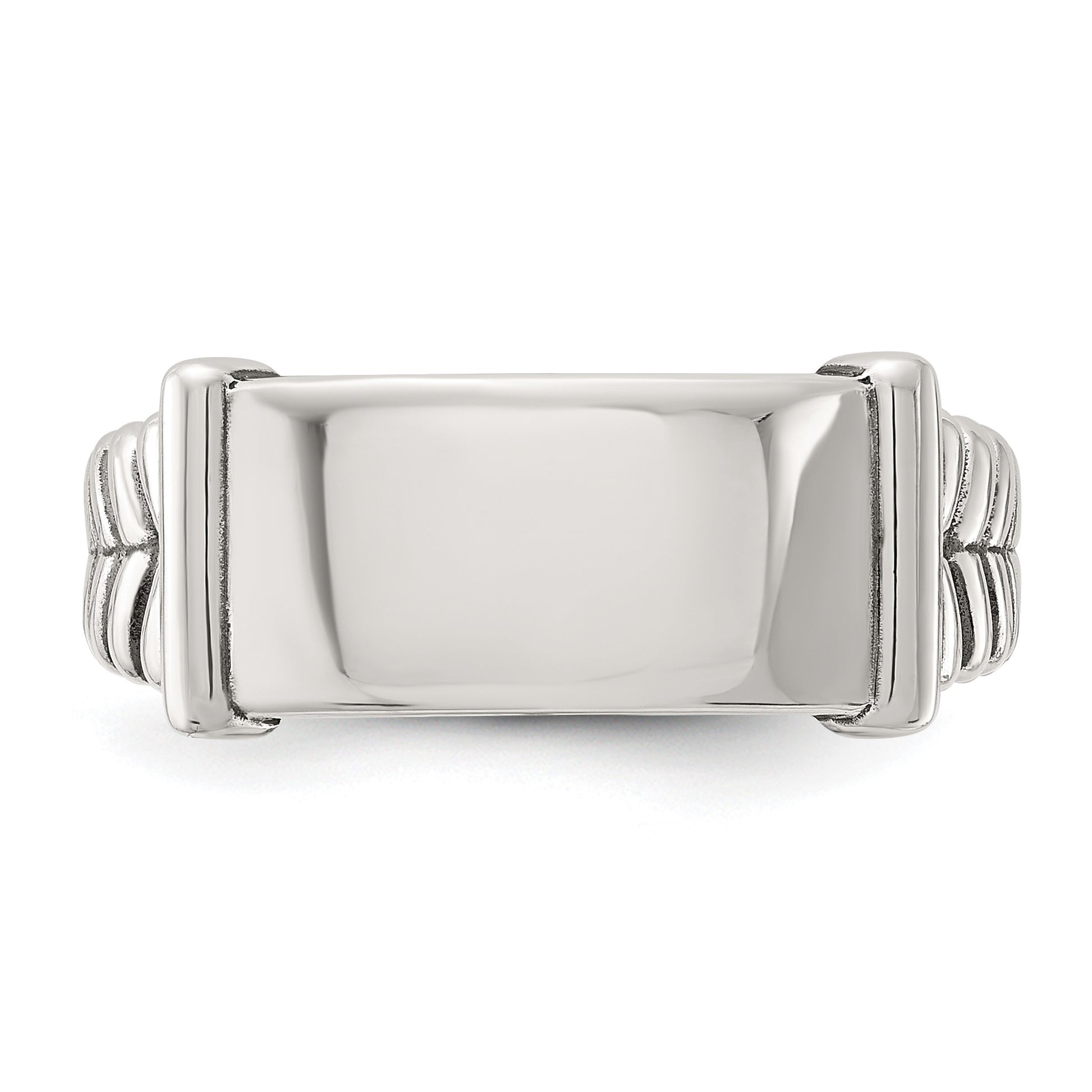 Sterling Silver Oxidized Men's Ring