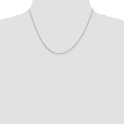 Sterling Silver .95mm Round Franco Chain