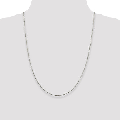 Sterling Silver 1.25mm Round Franco Chain