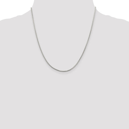 Sterling Silver 1.75mm Round Franco Chain