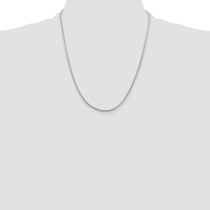 Sterling Silver 1.75mm Round Franco Chain