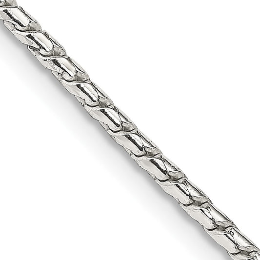 Sterling Silver 1.75mm Round Franco Chain