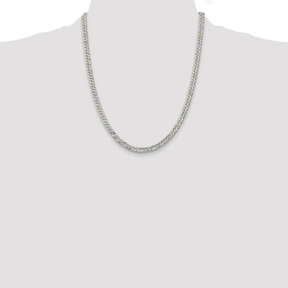 Sterling Silver 5.5mm Rambo Chain