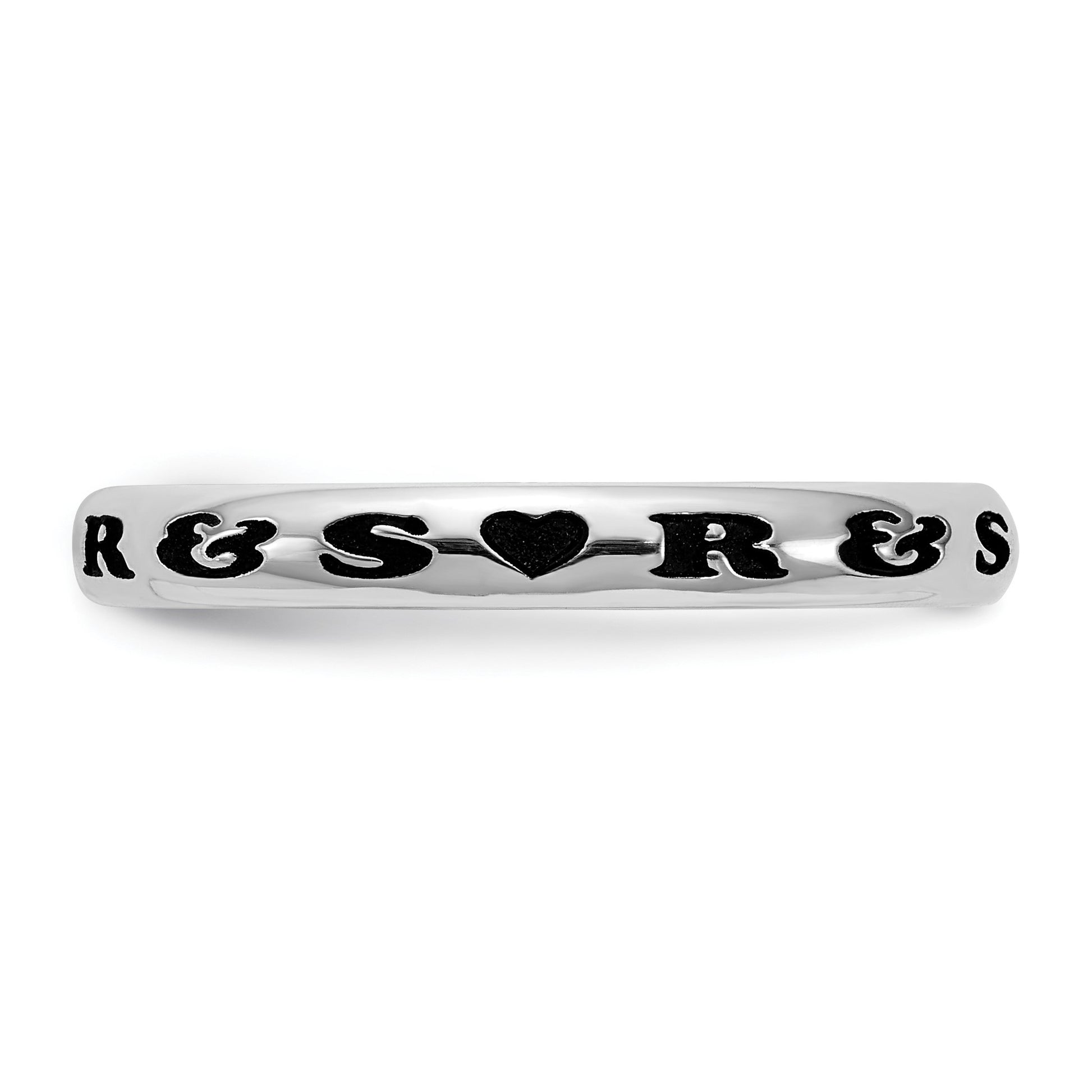 Sterling Silver 3mm Half Round Size 10.5 Band