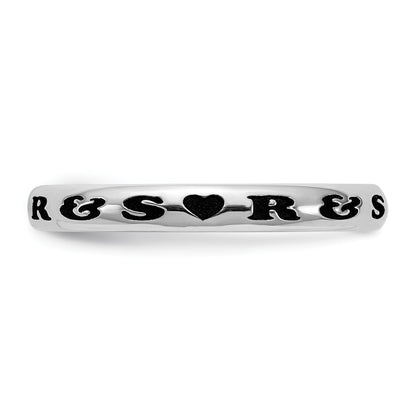 Sterling Silver 3mm Half Round Size 10.5 Band