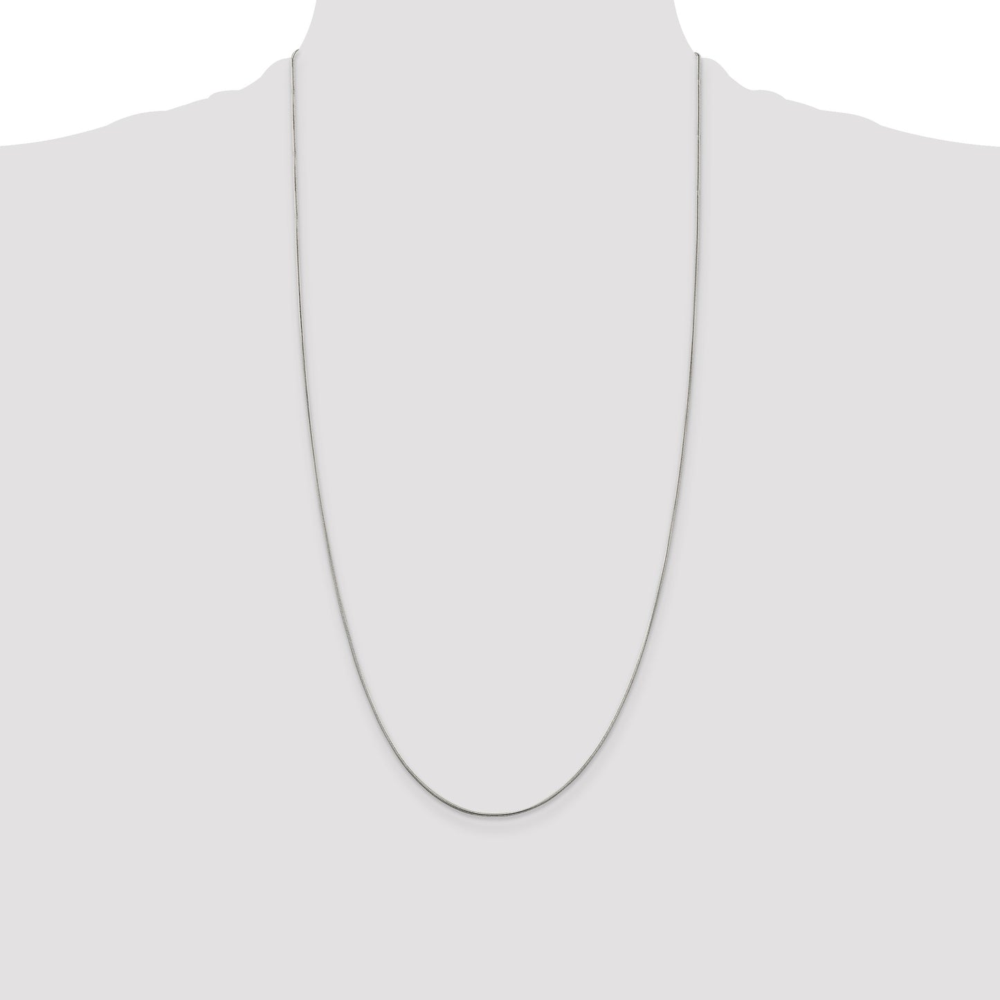 Sterling Silver .8mm Snake Chain