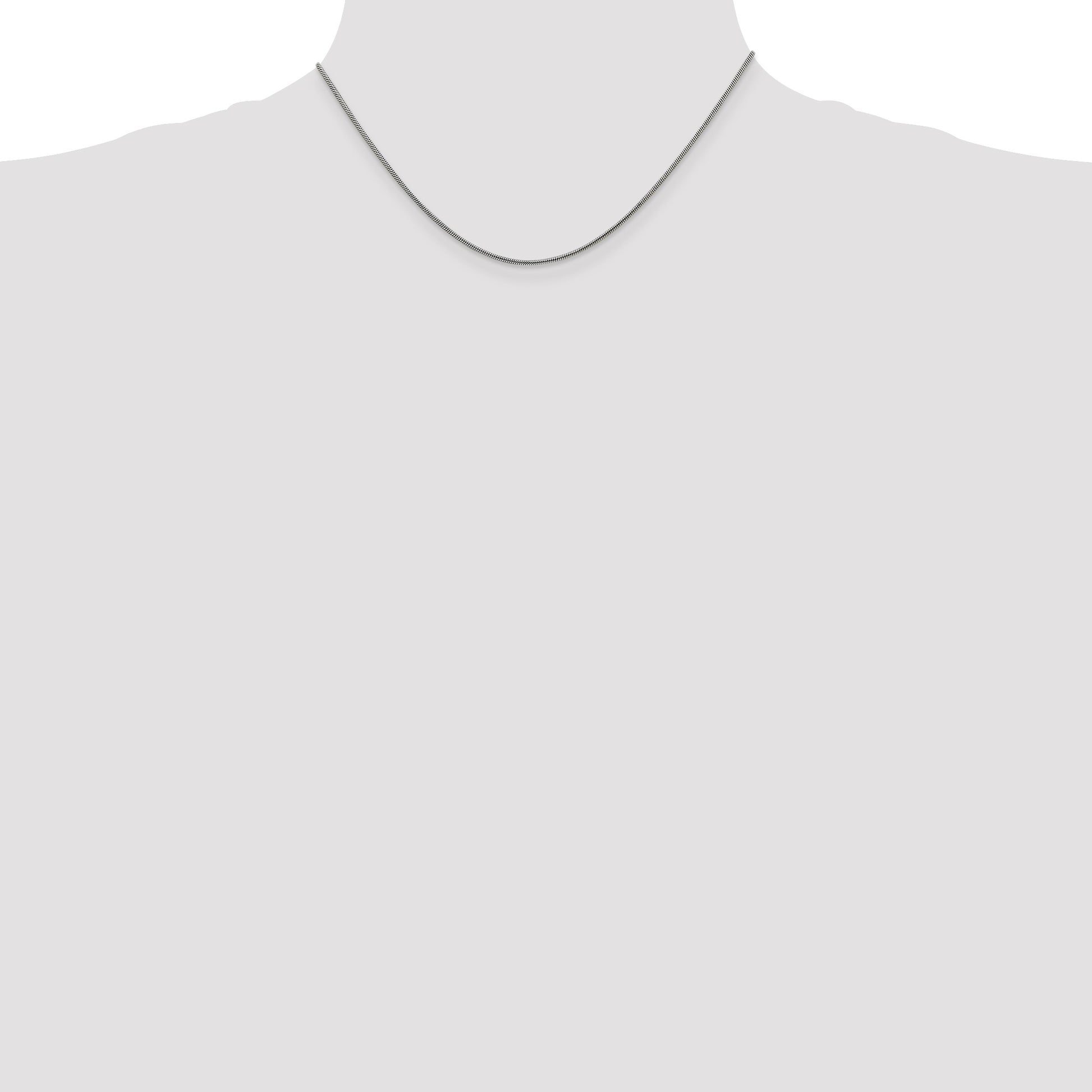 Sterling Silver 1.2mm Snake Chain