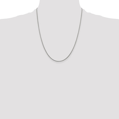 Sterling Silver 1.2mm Snake Chain w/4in ext.