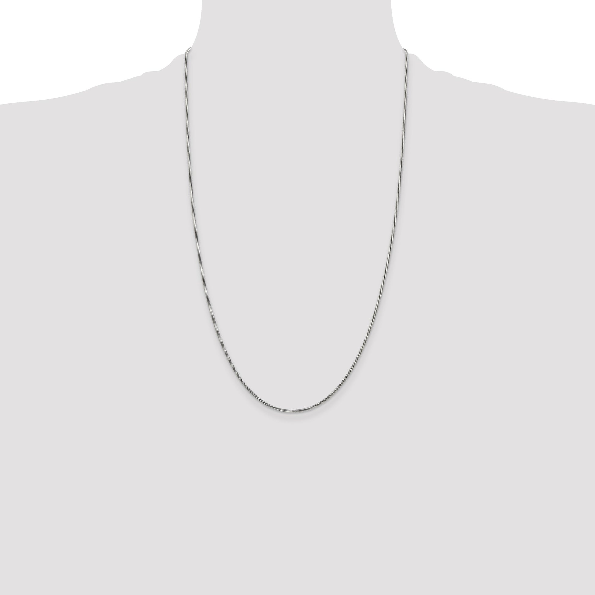 Sterling Silver 1.2mm Snake Chain