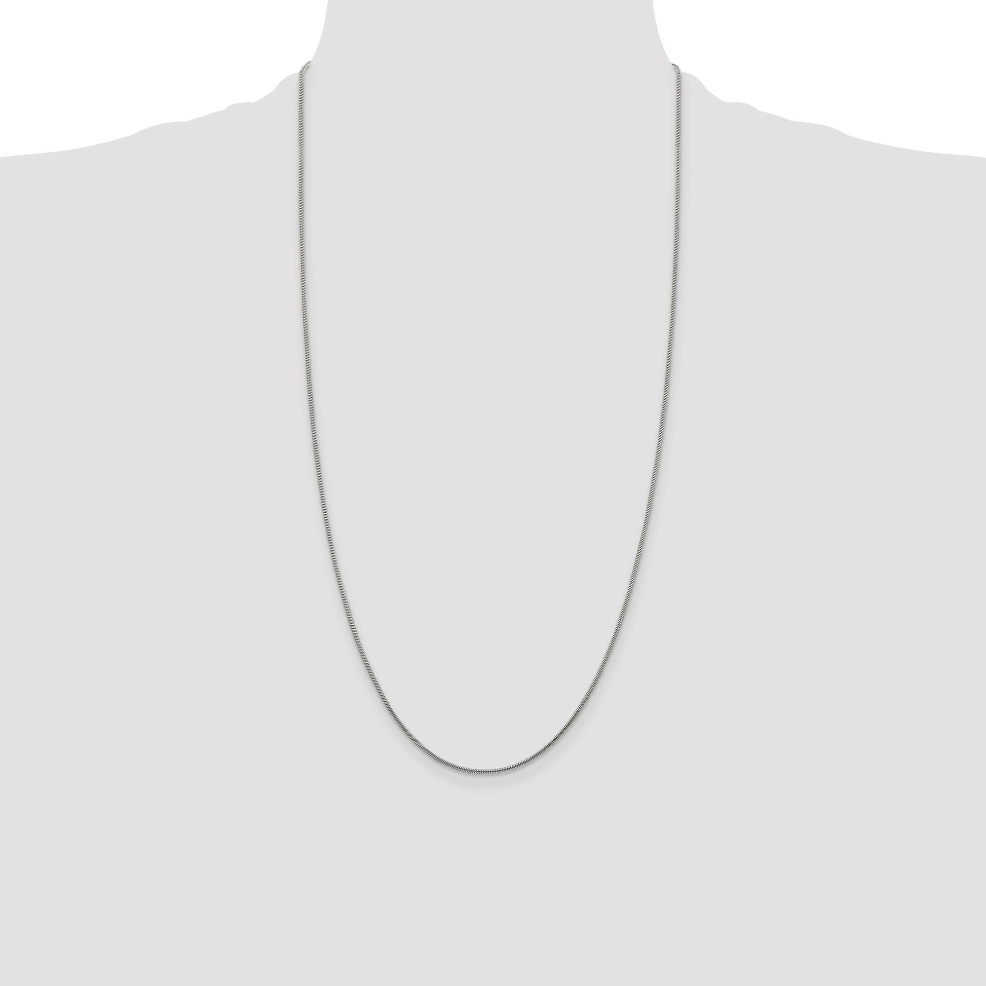 Sterling Silver 1.2mm Snake Chain