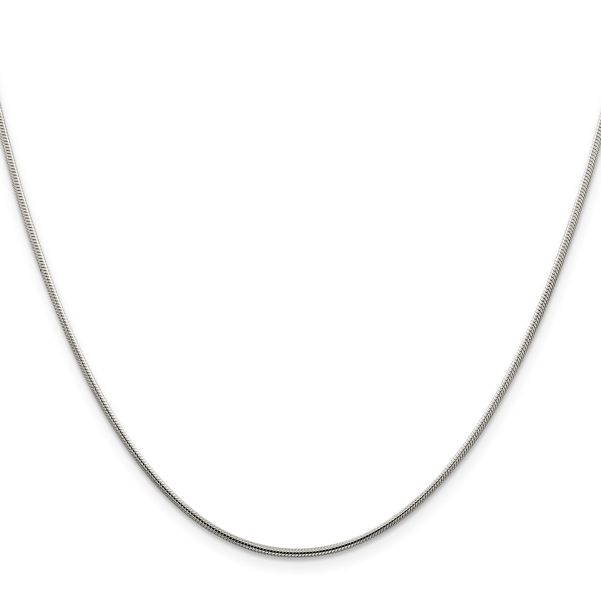 Sterling Silver 1.25mm Snake Chain