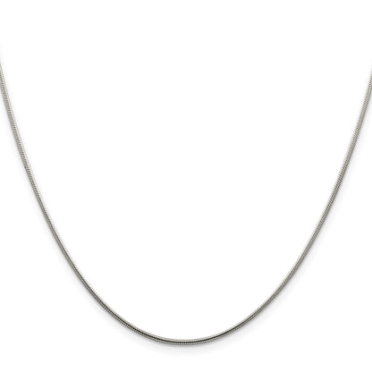 Sterling Silver 1.25mm Snake Chain