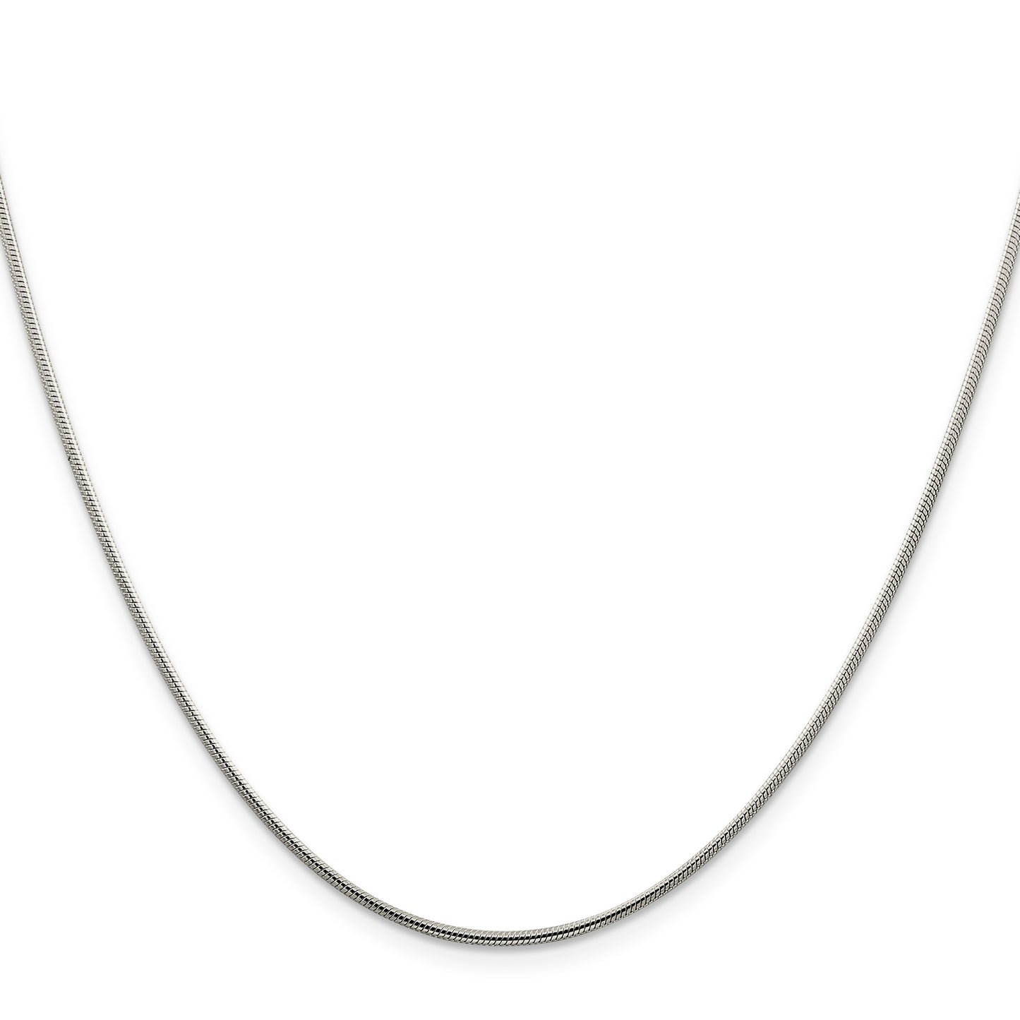 Sterling Silver 1.25mm Snake Chain