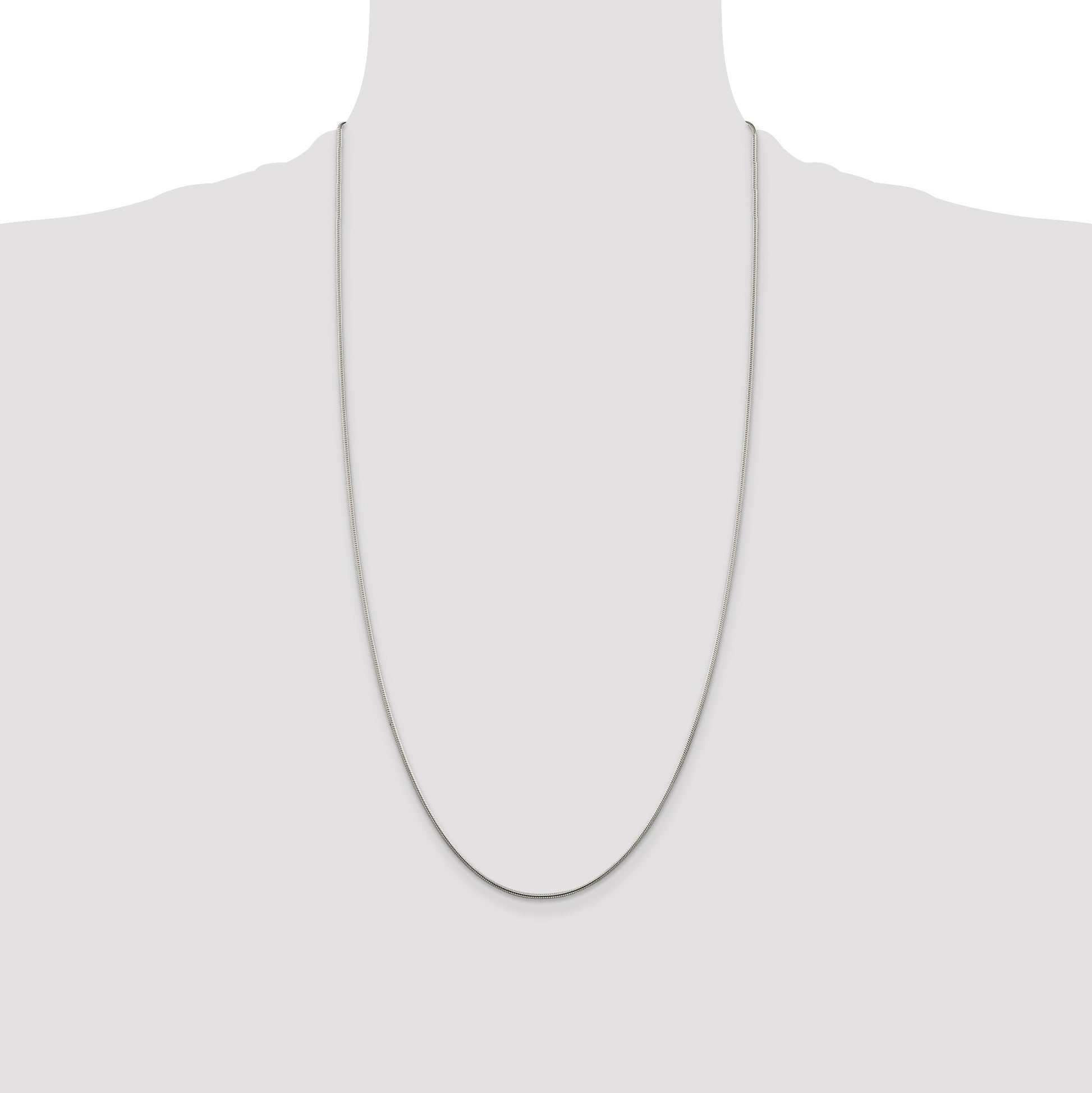 Sterling Silver 1.25mm Snake Chain