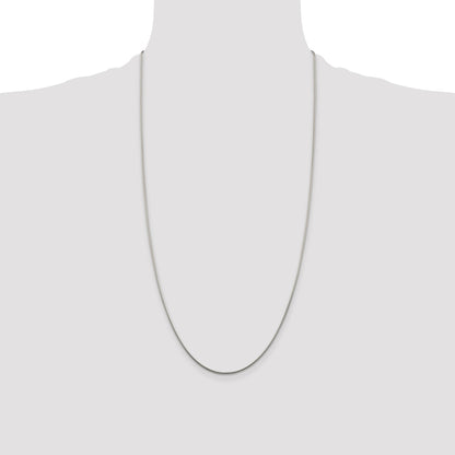 Sterling Silver 1.25mm Snake Chain
