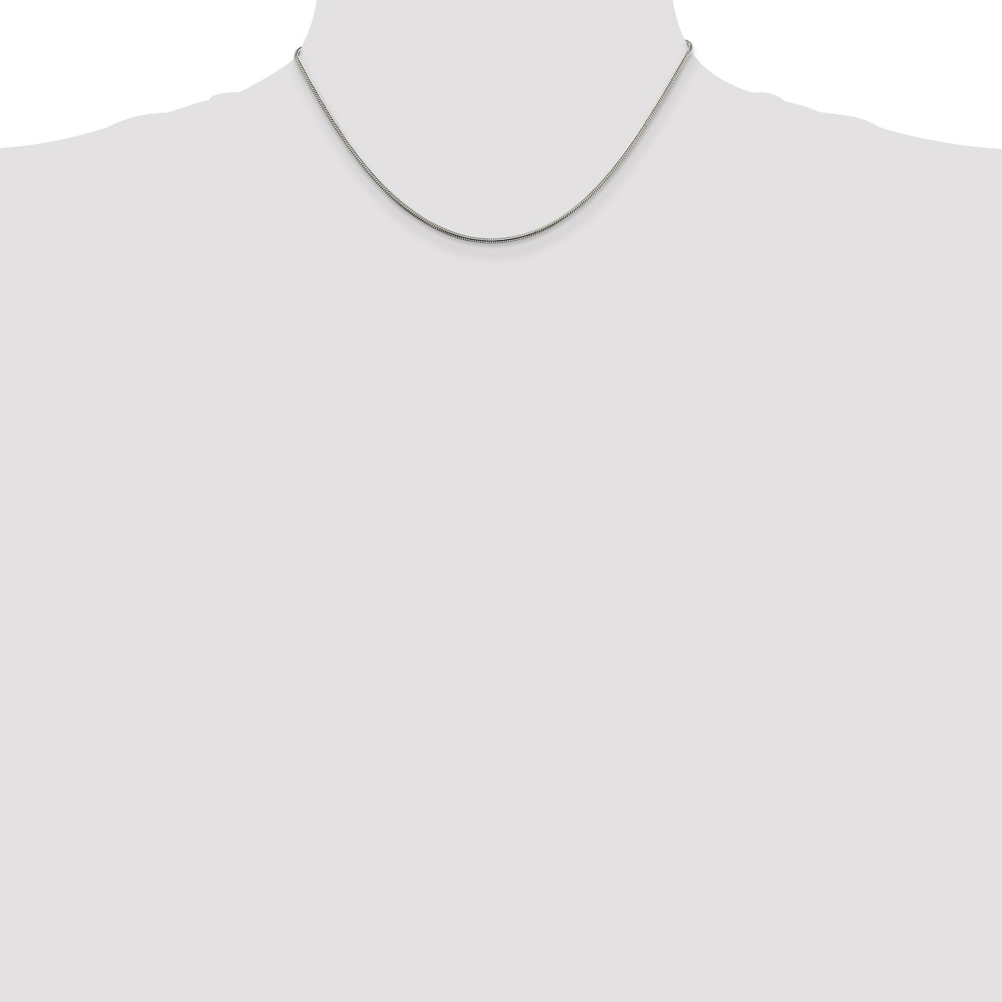 Sterling Silver 1.5mm Snake Chain