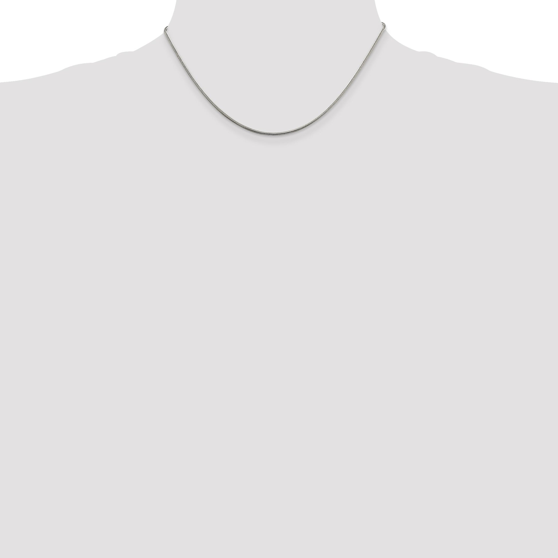 Sterling Silver 1.5mm Snake Chain