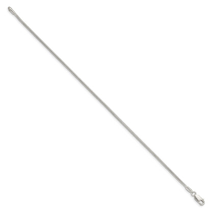 Sterling Silver 1.5mm Snake Chain
